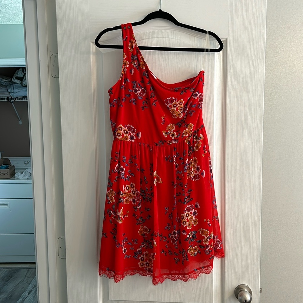 Xhilaration one shoulder dress